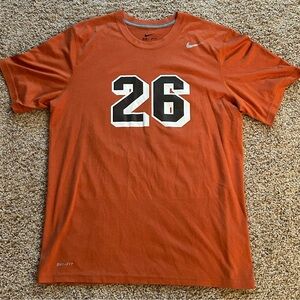 Nike Dri-Fit Orange Pittsburgh Jersey